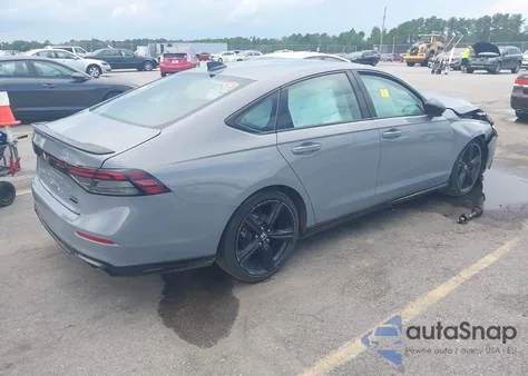 2023 Honda Accord Hybrid Sport-L из США, поврежденный, VIN 1HGCY2F73PA061015